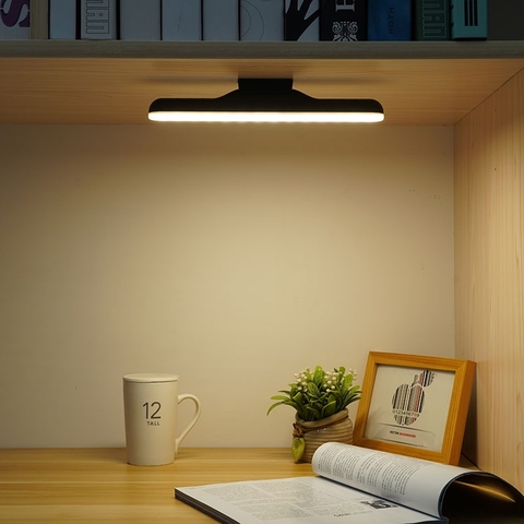 Đèn Đọc Sách Dán Tường Led Nam Châm Bàn Trang Điểm Gắn Gương tích điện 4 nấc sáng - BEE079
