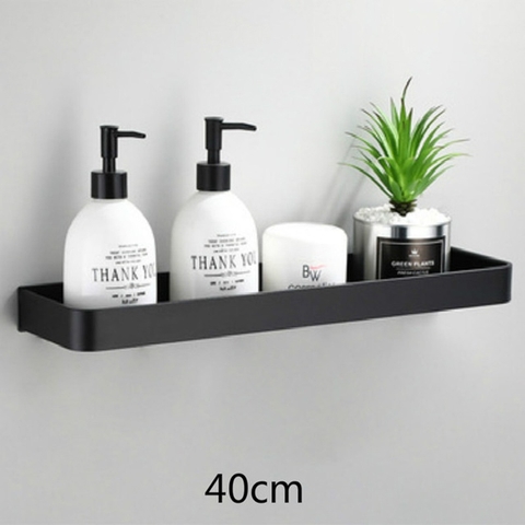 Kệ Dán Tường Nhà Tắm Bằng Nhôm, Kệ Treo Tường Để Đồ ( Tặng Kèm Miếng Dán ) | BEE089