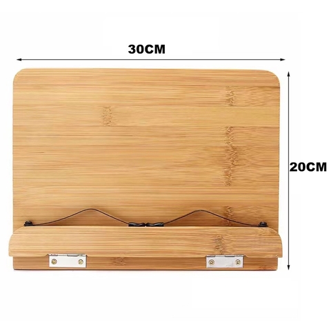 Kệ đọc sách bằng gỗ thông đa năng giá đọc sách để bàn thông minh | BEE095