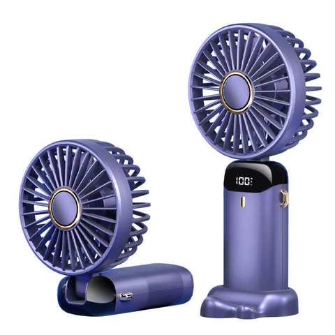 Quạt Điện Gấp Mini Có Màn Hình Hiển Thị Nhiệt Độ - BEE099