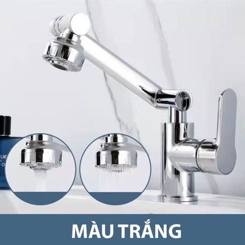 Vòi nước rửa chén bát xịt 720 độ tăng áp nóng lạnh BEE001