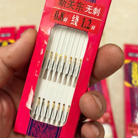 ( Vĩ 10 Cặp )  Thẻo Không Ngạnh Lưỡi Câu Đôi Buộc Sẵn 3260