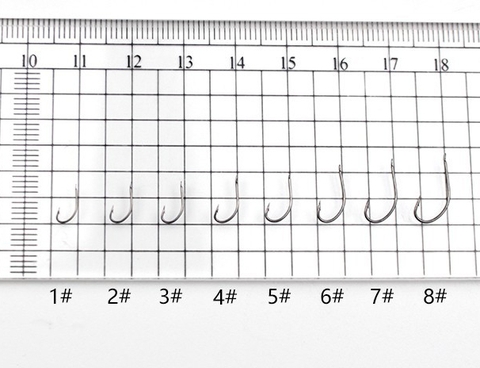 50 Lưỡi Câu Thép đen không rỉ