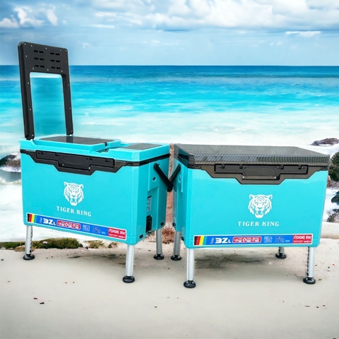 Thùng Câu Đài 32L TIGER KING , Đầy Đủ Phụ Kiện Đi Kèm