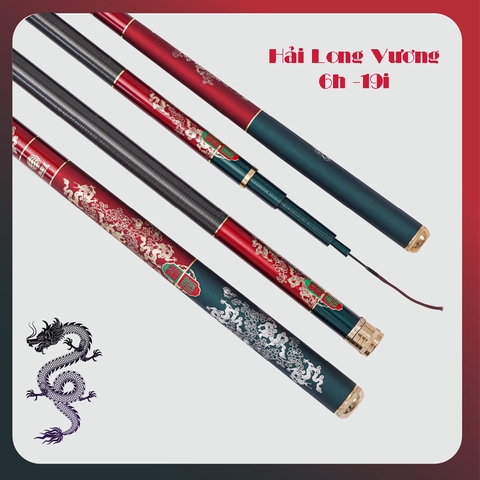 Cần Câu Tay Hải Long Vương ( Tặng Kèm Đọt Rin ) Độ Cứng 6h - 19i