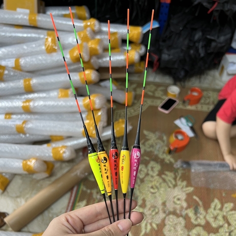 Phao Đài (Cảm Biến ) Có Đèn Câu Đêm ( Tặng Kèm Pin) , Phao Câu Đài Có Đèn Cảm Biến, Nhiều Size