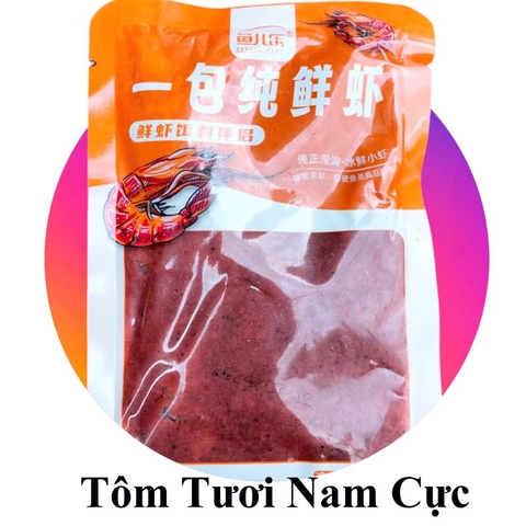 Tôm Tươi Nam Cực , dùng câu cá rô phi, chép tự nhiên và dịch vụ