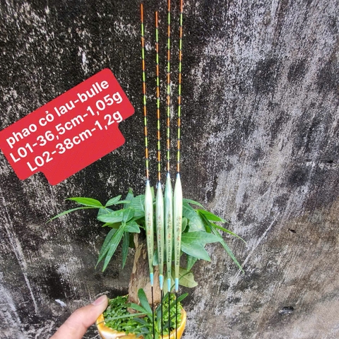 Phao Cỏ Lau Chân Ngắn Tải Chì Nhẹ,Tăm Nhỏ Độ Nhạy Cao