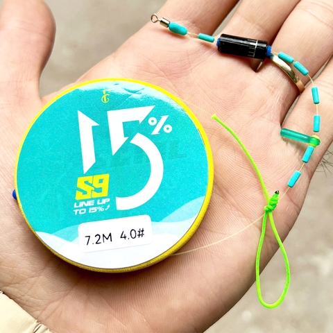 Trục Câu Đài S9 Buộc Sẵn Cao Cấp Đủ Size từ 2m7 đến 7m2, Có Dù Đầu Cần