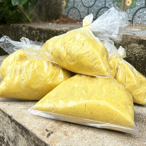 (Combo Câu Chép DV) Gồm 1kg Cám Chuyên Chép Long Ca Kết Hợp Với Nữa Kí Khoai Lang Ủ Bơ sữa Hàng Loại 1