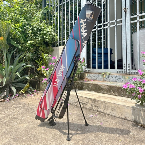 Bao Đựng Cần Hua 2 Ngăn Lớn 1 ngăn nhỏ, Có chân chống  Đựng Cần Câu Đơn Câu Đài 125x14