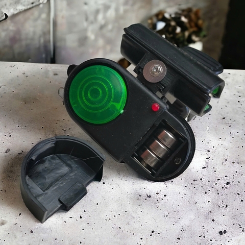 Chuông Báo Cá Điện Tử Cao Cấp Có Còi Hú, Sẵn Pin, Còi Hú khi cá ăn, đèn chớp đỏ