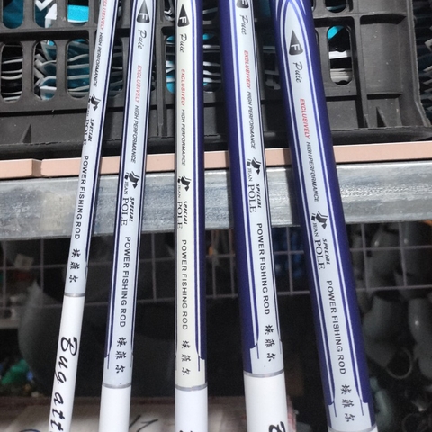 Cần Câu Tay Bugatti Cần Câu Đài, Tay Cầm Cao Su êm ái