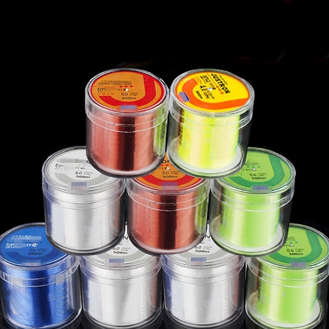 Cuộn 500m Cước Câu Cá Tàng Hình JUSTRON LÀM TRỤC, LÀM THẺO,