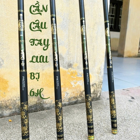 Cần Câu Tay Lưu Bị Chính Hãng FYS độ cứng 6h - 19i  ( Kèm Đọt Phụ Và Trục ) - BH 1 Năm 1 Lóng Trừ Lóng Gốc