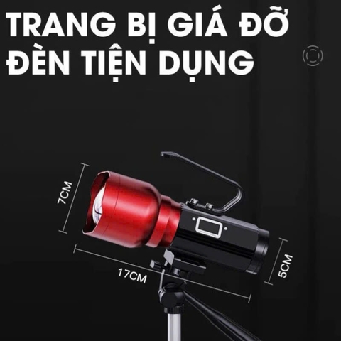 Đèn Soi Phao Cao Cấp LianQiu 905  4 Bóng 4 Màu 3 chế độ Sáng, Có Kèm Chân Đế , Cường Độ Cao