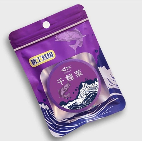 Trục Tím Câu Đơn Câu Đài Qianlilai Buộc Sẵn Tàng Hình Cao Cấp