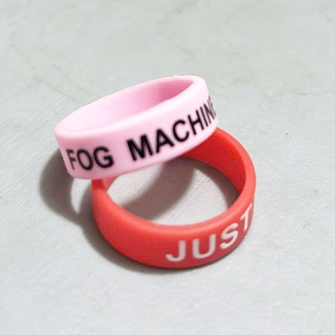 (Combo 20 cái ) Nhẫn SIlicol Quấn Cần, Quấn Cán vợt, hoa văn màu sắc đa đạng