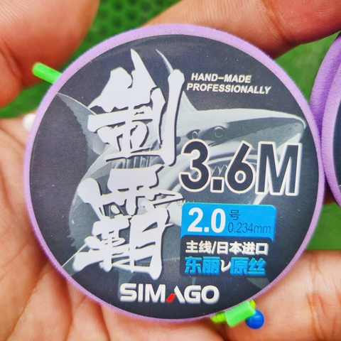 Trục Câu Đài Simago phiên bản mới, gia cố đầu cần thế hệ mới không nút thắt