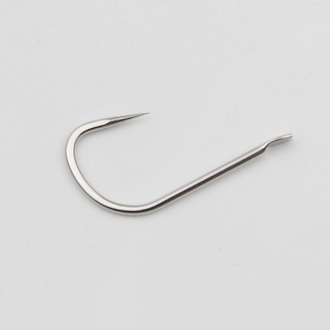 50 Lưỡi Câu Thép Trắng Siêu Bén Không Ngạnh