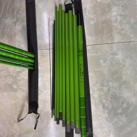 Cần Câu Tay Trúc Xanh 3h Giá Rẻ, Cần câu tay, câu đài giá rẻ, tặng kèm bộ dây phao lưỡi chì