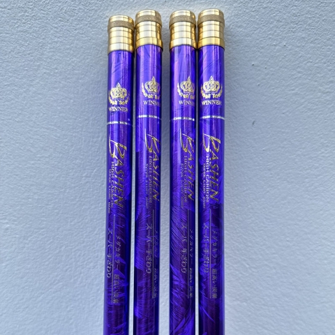 Cần câu tay BASHEN Thắng Lợi Tím 6h 19i( Tặng kèm đọt phụ và bộ trục 3260 )