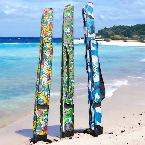 Bao Đựng Cần Một Ngăn Lớn Kèm 1 Túi Hông, Có Quai Đeo  Size 10x10x125 cm