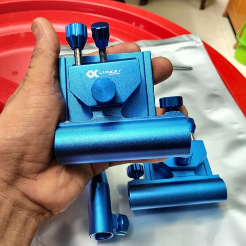 Bộ Pass Gắn Thùng Liangiu( Pas Gác Cần, Pas Rọng Cá, Pas Khay Mồi ) , Bộ Phụ Kiện Dùng Để Lắp Dù Vào Thùng Câu Đài