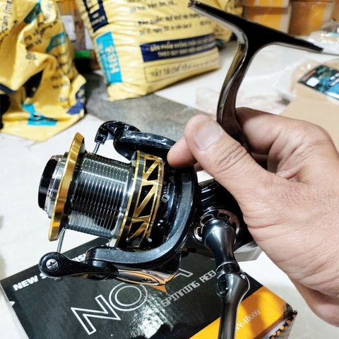 Máy Câu Biển, Máy Câu Kim Loại Staco NOVA, Máy Câu Lục Tì Đè Size Lớn