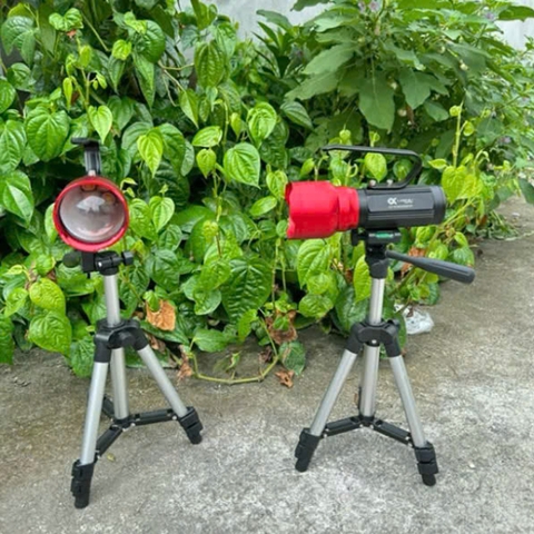 Đèn Soi Phao Cao Cấp LianQiu 905  4 Bóng 4 Màu 3 chế độ Sáng, Có Kèm Chân Đế , Cường Độ Cao