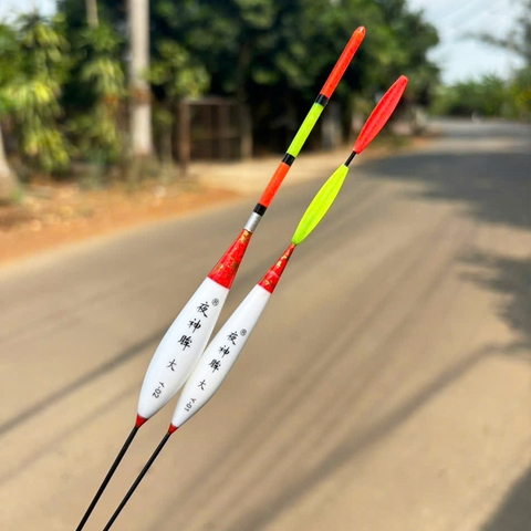 Phao Hố Đấu Câu Chép tự cân Tăm 2 vạch cánh khế