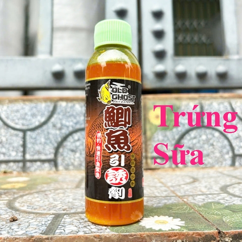 Hương Liệu Lão Quỹ - Trứng Sữa và Chép Dâu - Chai 120ml - Hương liệu chuyên câu cá Chép