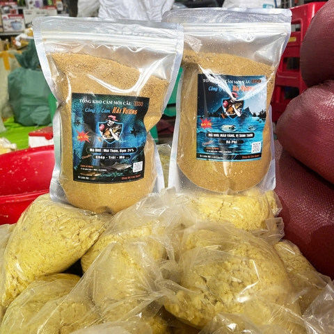 MC12 ( Combo Câu Đài ) Gồm 1Kg Cám Và Nữa Kg Khoai Lang Ủ Bơ Sữa Dùng Câu Chép Trôi Mè, Trắm, Rô Phi..