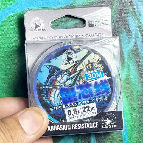 Cước Thẻo PE Lõi Cacbon cá kiếm , Chuyên dùng cẩu gặt, săn hàng, Chịu Tải Cao( Cuộn 30m )