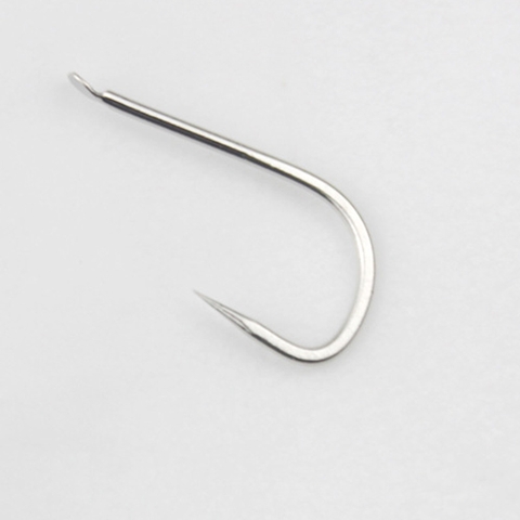 50 Lưỡi Câu Thép Trắng Siêu Bén Không Ngạnh