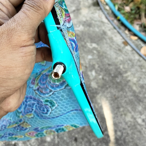 Mặt Vơt CacBon Vành Tròn 40cm.45cm, Dùng Vợt Cá Câu Đơn Câu Đài