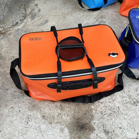 Thùng Đựng Cá Đa Năng Gấp Gọn, Chất Liệu Nhựa EVA Cao Cấp