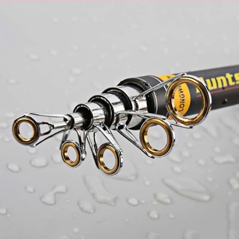 Cần Cây Máy Rút Gọn Hunts Man 2m1, Có Tùy Chọn Combo Cần Kèm Máy và Cước