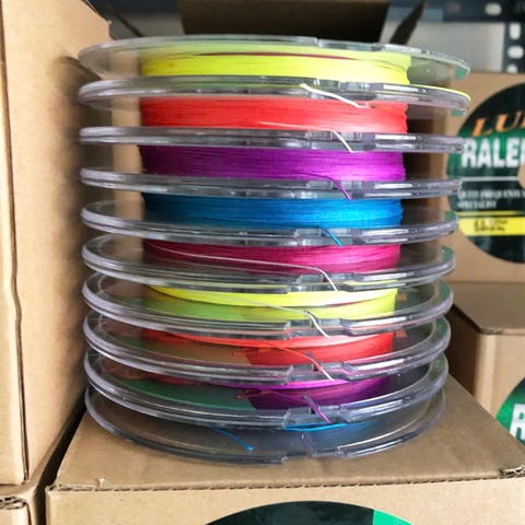 Dù Lure PE X8 - 7 màu ,Chuyên Dùng câu Lure, Tổng Hợp, Cuộn 100m