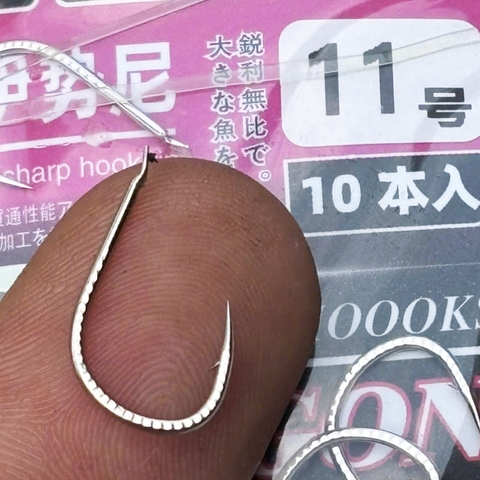 ( Vĩ 10 Lưỡi ) Lưỡi SUPER HOOOKS Vẩy Rồng Có Ngạnh, Lưỡi Siêu Cường