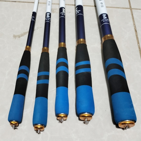 Cần Câu Tay Bugatti Cần Câu Đài, Tay Cầm Cao Su êm ái