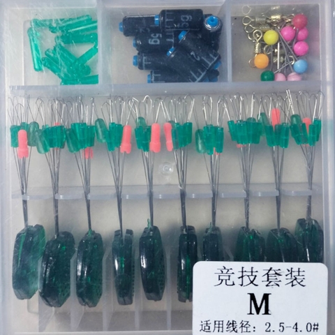 Hộp Phụ Kiện Sét Trục Câu Đài Cao Cấp - 10 bộ Trục