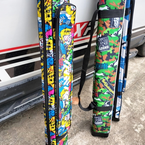 Bao Đựng Cần Một Ngăn Lớn Kèm 1 Túi Hông, Có Quai Đeo  Size 10x10x125 cm