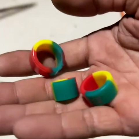 Nhẫn Silicon Cần Câu Tay Chống Trôi Cần