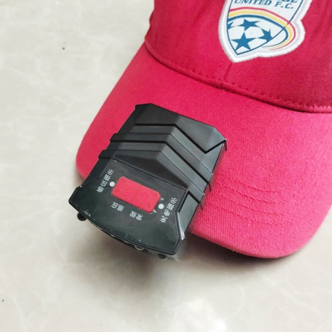 Đèn Kẹp Mũ Giá Rẻ, Đèn 4 Bóng Led, Có Cảm Biến, 2 Chế Độ Sáng Sử Dụng Câu Đêm