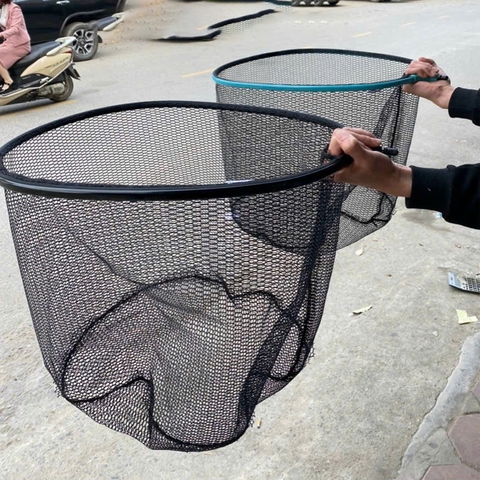 Mặt Vơt Săn Hàng Xanh ( hình bầu) , chuyên dùng vợt cá size lớn