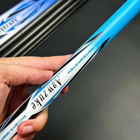 Cần câu Tay Thiên Xuyên 5h F1 bản xanh độ cứng 5h - 28i  ( Kèm Đọt Phụ Và Trục 3260 )