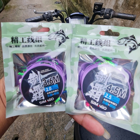 Trục Câu Đài Simago phiên bản mới, gia cố đầu cần thế hệ mới không nút thắt