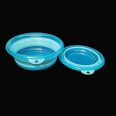 Thau Trộn Mồi Gấp Gọn Bằng Silicon Cao Cấp