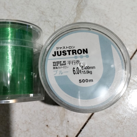 Cuộn 500m Cước Câu Cá Tàng Hình JUSTRON LÀM TRỤC, LÀM THẺO,
